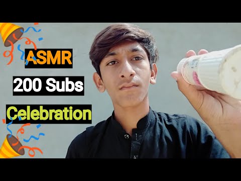 ASMR journey to 200 subscribers l A whisper-filled celebration
