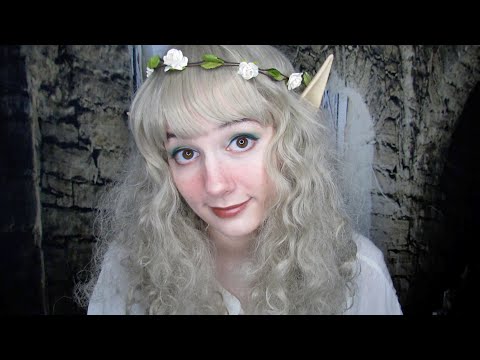 ASMR SHY ELF LOVES YOU ROLEPLAY ~Personal Attention, Layered Sounds, Humming, Soft Spoken