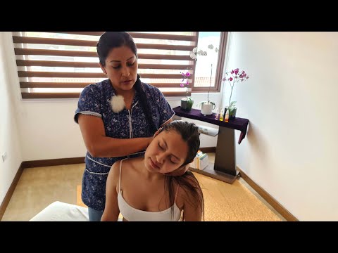 Decontracting massage by Maritza  Pangol, Hair Cracking