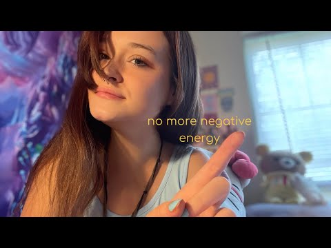 ASMR Plucking and Pinching Away all Your Negative Energy