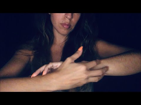 ASMR Arm and Dry Hand Sounds- Scratching