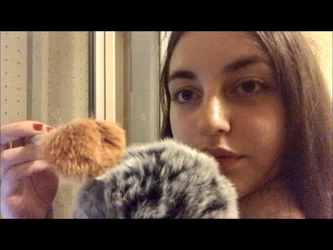 ASMR| Mic Brushing and Counting from 100