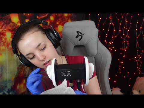 ASMR - Ear cleaning - Close up and relaxing