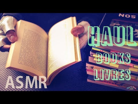 ASMR Haul #9 : BOOKS / LIVRES - FRENCH Whispering