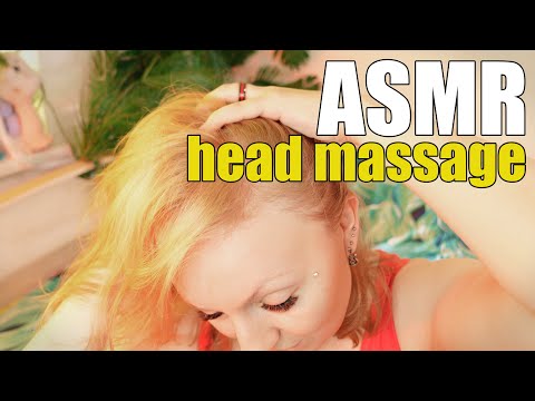 ASMR sounding: head massage