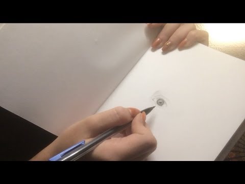 ASMR Sh*tty Sketching w/ Pencil and Erasing Sounds