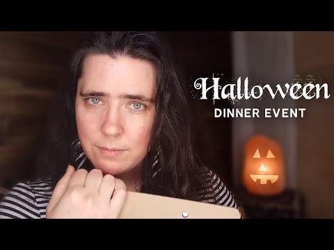 ASMR Halloween Dinner Event Role Play (October Viewer's Appreciation)