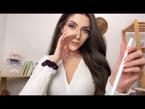 The Girl Next To You In Class Helps You Cheat On A Test ~ ASMR personal attention