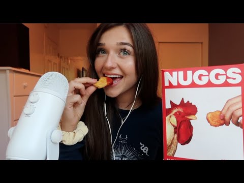 ASMR - Eating NUGGS (crunchy sounds)
