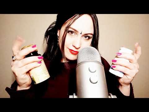 ASMR ...So, let's celebrate that I don't need + pills 🔊(Agressive sounds)🙂💙