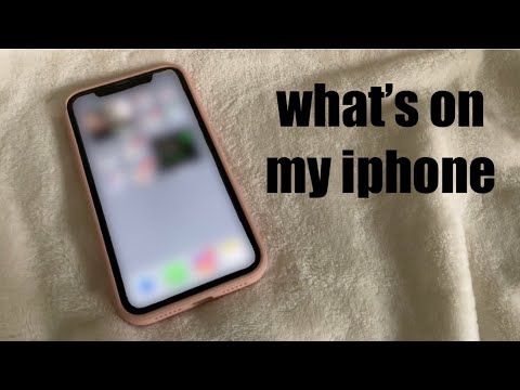 ASMR what’s on my iphone