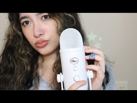 ASMR 🎙️ Making You Tingle with New Blue Yeti (whisper ramble, mouth sounds, glove sounds, scissors)