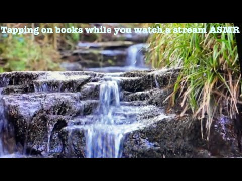 Tapping on books while you watch a stream ASMR