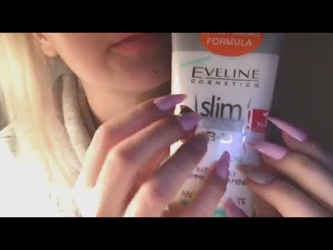 ASMR I CLOSE UP Finger Tracing Various Objects / Whisper / Spelling w/ Tapping
