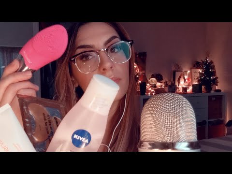 ASMR | Skincare Favourites of 2020 🧖 Relaxing Triggers & Close Whispering ✨