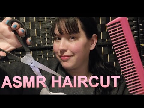 ASMR Scalp Pamper / Hair Wash / Haircut  RP