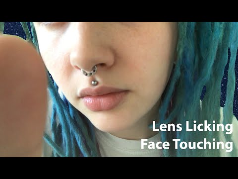 Lens Licking 👅 And Face Touching ASMR ✨