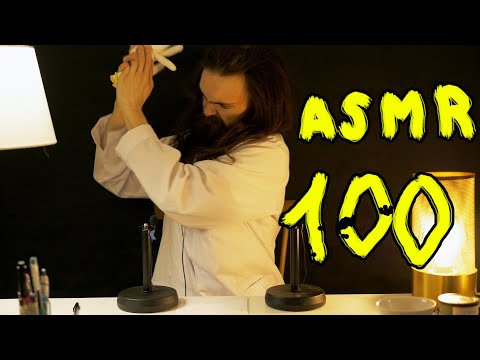 ASMR 100 TRIGGERS - $1 Microphones - Mad Scientist Tingles (20 minutes)