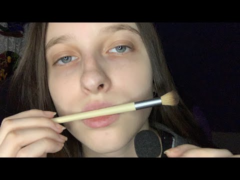 ASMR - Spoolie Nibbling + Teeth Tracing + Slight Mouth Sounds