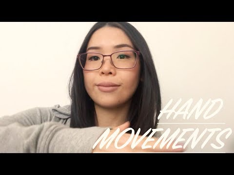 ASMR *HAND MOVEMENTS, FACE TOUCHING, TRIGGER WORDS*