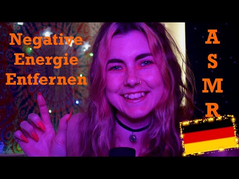 ASMR Deutsch: Negative Energie Entfernen (Plucking, Personal Attention, Handbewegungen)