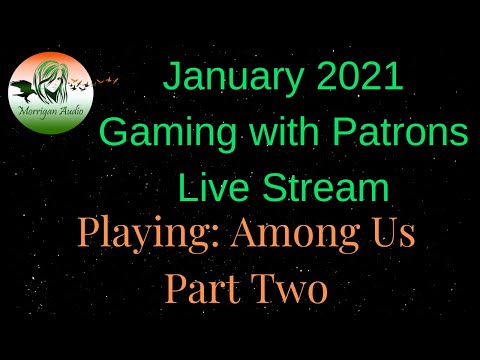 January 2021 Gaming Stream with Patrons - Playing Among Us! Part Two