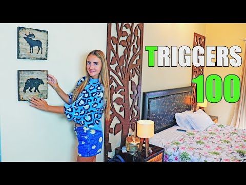 ASMR 100 TRIGGERS for SLEEP & Tingles HOTEL | АСМР 100 ТРИГГЕРОВ в спальне Ты 100% уснешь!