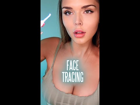 Face tracing delivers all the tingles #asmr #shorts