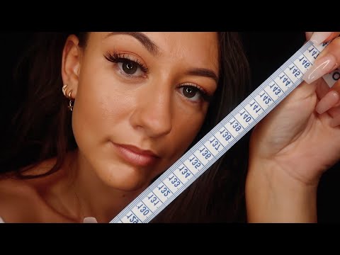 [ASMR] Tingly Face Measuring Roleplay