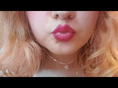 ASMR Extremely Upclose Mouth Sounds and Kissies 💋