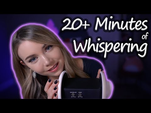 ASMR | 20+ Minutes of Soothingly Whispered Trigger Words