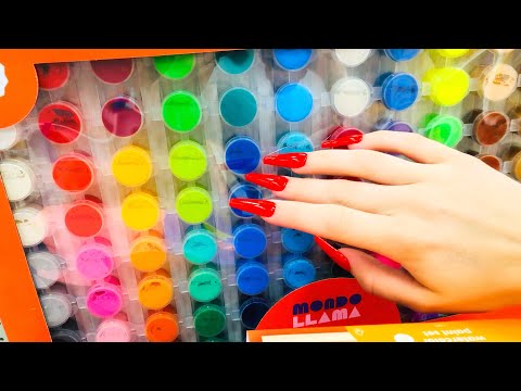 ASMR! Tapping On Craft Items! 🧵✏️🎨