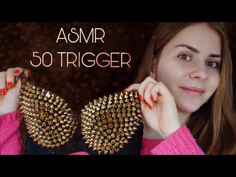 ASMR 50 TRIGGERS In 5+ Minutes