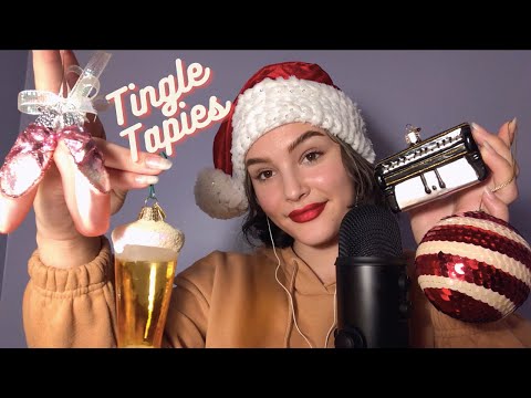 ASMR Tapping Tingles on Christmas Ornaments