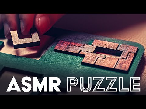 ASMR Solving "Sixpack" WOOD PUZZLE (Part 4/6) 😴NO TALKING for SLEEP