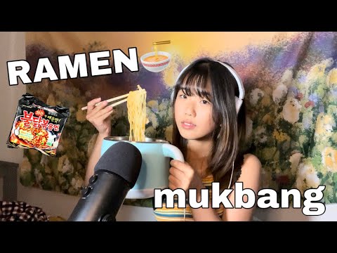 ASMR ramen MUKBANG | no talking