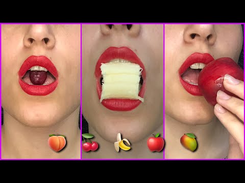 ASMR Mukbang Fruit Eating Sounds 😋