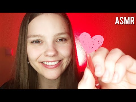 ASMR Drawing Hearts on Your Face and Body ❤️ [Personal Attention]