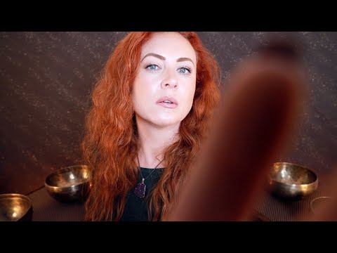 Pressing the Sound ✋🏼 ASMR ✋🏼 Singing Bowls Therapy for Sleep