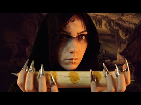ASMR 🦂 The Creature in the Caves | Layered Whispers, Fantasy Roleplay, Paper Triggers, Ssss's