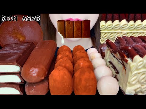 【ASMR】【咀嚼音 】CHOCOLATE ICECREAM 板チョコアイスMUKBANG 먹방 食べる音 EATINGSOUNDS NOTALKING