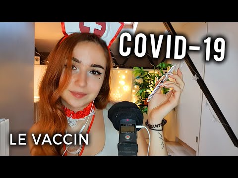 ASMR 💉 Je te vaccine contre la COVID-19 (Je te rassure) 💉 Roleplay Français Docteur