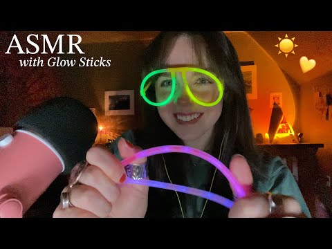 ASMR with Glow Sticks (Visual Triggers)