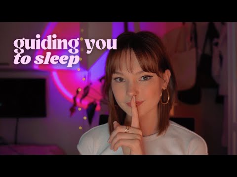 ASMR for when you just can’t fall asleep (guided sleep meditation, body scan, closeup whispers)