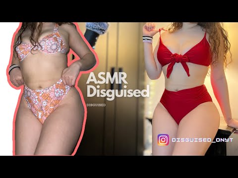 ASMR💕vacation weather Try On Haul💕with fabric and skin scratches! Pt 3