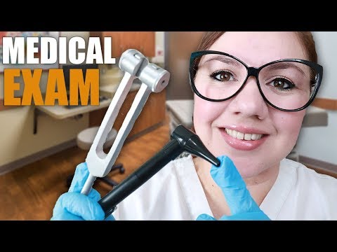 ASMR: Meticulous Medical Exam / Gloves, Lights and Crinkles