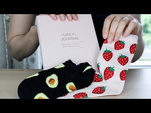 ASMR Whisper Cute Little Things | Show & Tell | Tapping, Page Turning, Scratching
