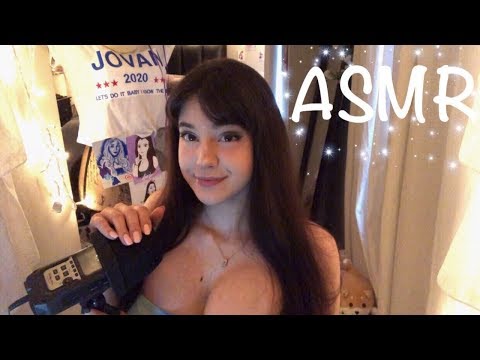 ASMR ♡ Tingly Mic Squeezing and Scratching for Relaxation (Whispered Triggers Too :3)