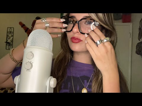 [ASMR] WITH ACRYLIC NAILS 💅 (tapping+scratching)