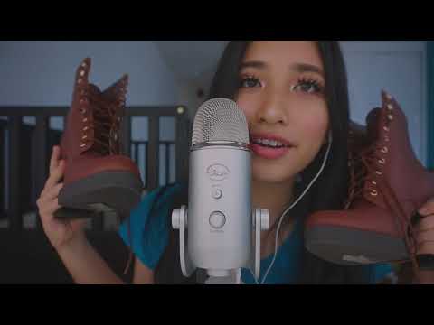 ASMR SOS! Sound of Shoes, Try On, Tapping and more!